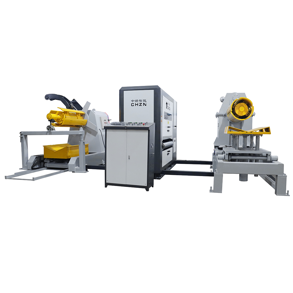 Chzn Automatic Coil Machine Machine Plate Like Electric CNC Metal Metal Process Line مع إعادة الترجيح والاسترخاء