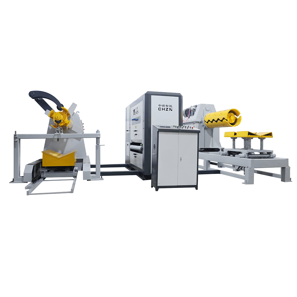 Chzn Automatic Coil Machine Machine Plate Like Electric CNC Metal Metal Process Line مع إعادة الترجيح والاسترخاء