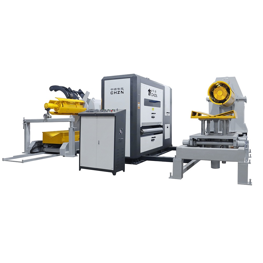 Chzn Automatic Coil Machine Machine Plate Like Electric CNC Metal Metal Process Line مع إعادة الترجيح والاسترخاء